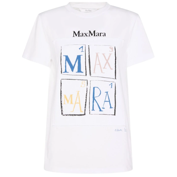 Max Mara Colibri 印花平纹针织T恤