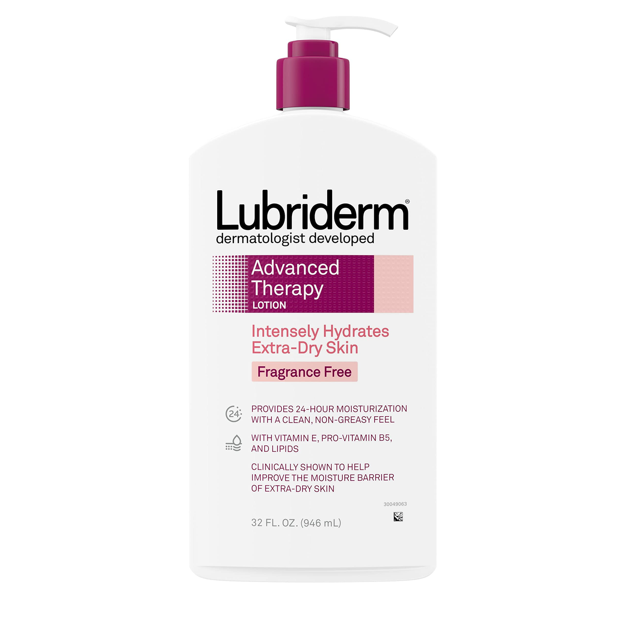Lubriderm 身体乳液 保湿 32液体盎司(约946毫升