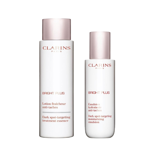 CLARINS 焕白透亮淡斑柔肤水乳组合（清爽型） 水200ml+乳液75ml