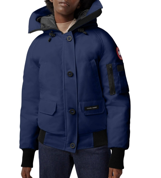 林一同款！Canada Goose Chilliwack 飞行员夹克羽绒服