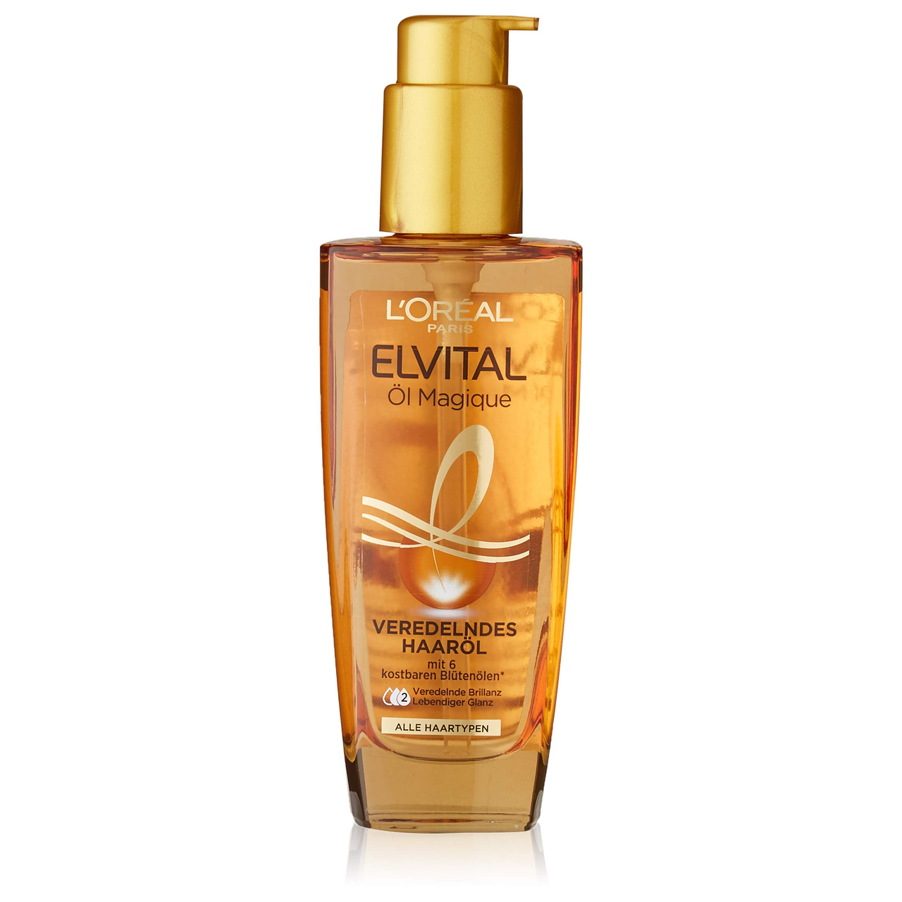 【含税直邮】L'Oréal Paris 巴黎欧莱雅 Elvital 魔力护发精油 A98486，1瓶装(1 X 100ml)