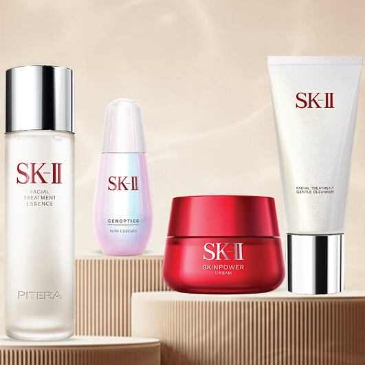 SK-II：全场护肤热卖 $99到手75ml神仙水+3片前男友面膜