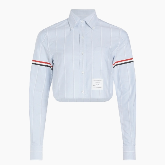 Thom Browne Shadow Stripe 牛津衬衫