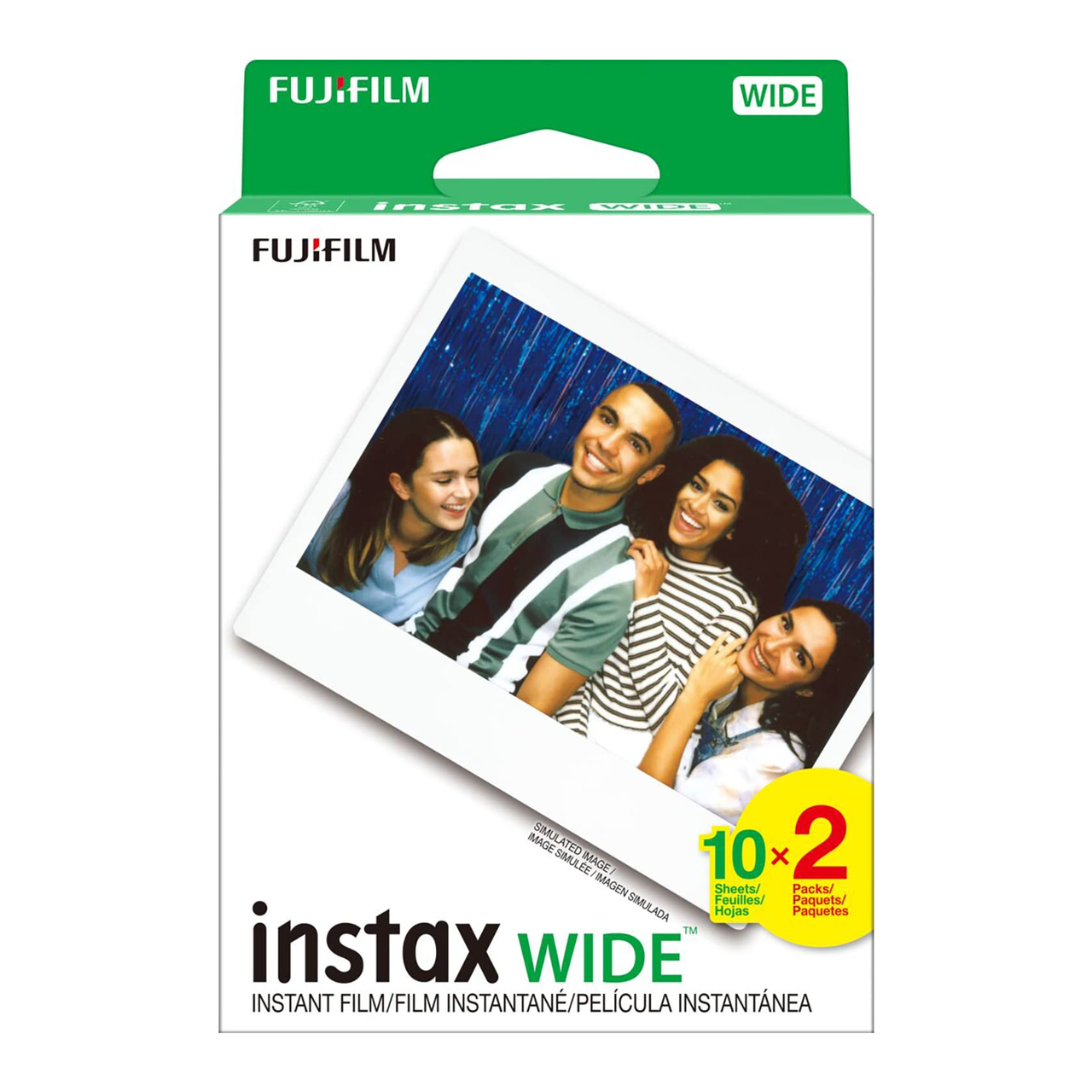 【含税直邮】Fuiifilm 富士 照相胶片 instax 宽幅 与相机兼容