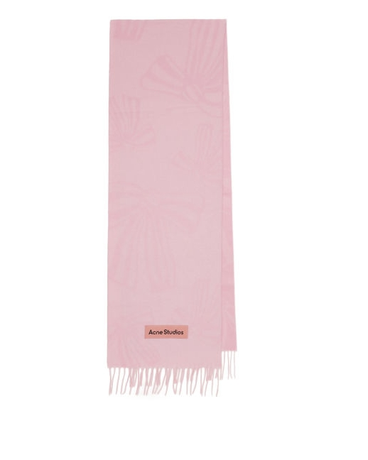 Acne Studios 徽标缝饰围巾