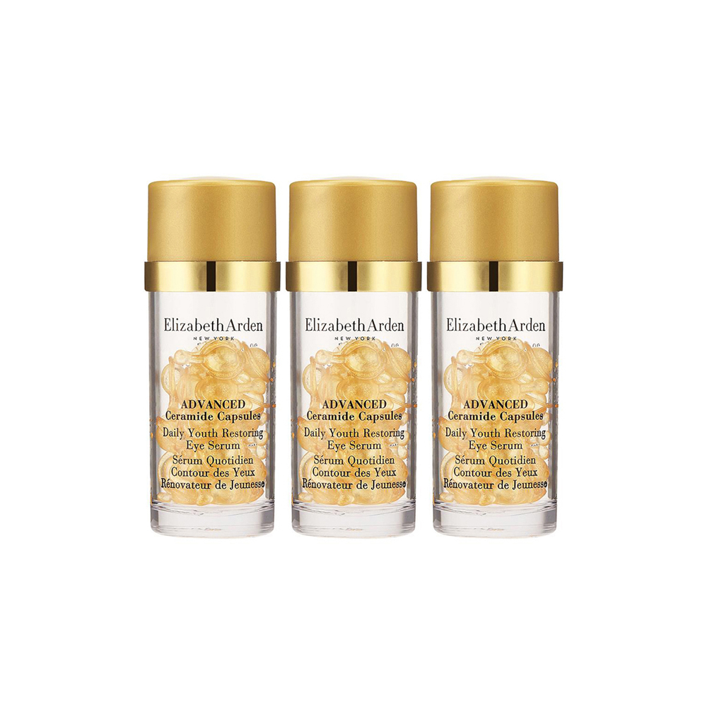 Elizabeth Arden 眼部金胶淡纹精华神经酰胺 约90粒 5.2ml*3