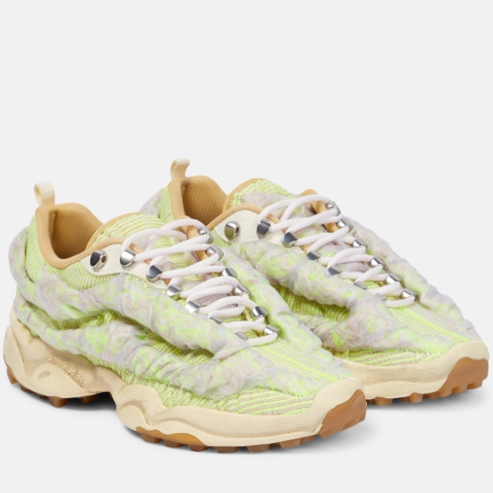 巨折！ACNE STUDIOS Bubba 网纱撞色老爹鞋