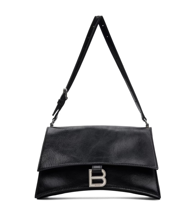 Balenciaga  Black Crush 小号沙漏包