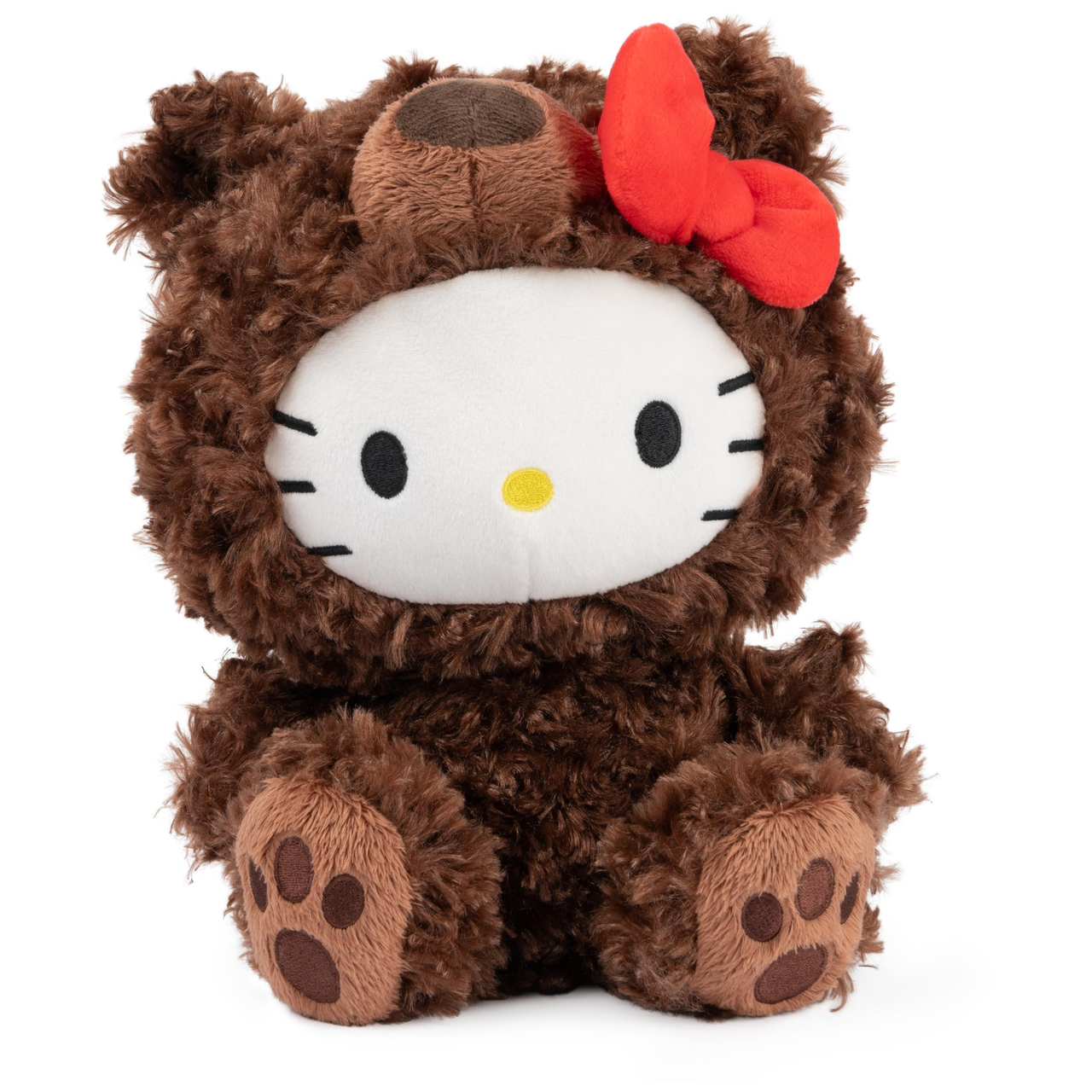 GUND Hello Kittyy 联名125周年纪念版 Philbin泰迪熊毛绒玩具 25cm