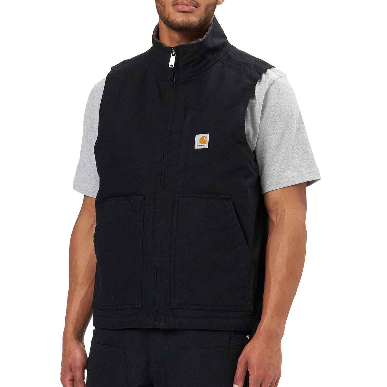 【含税直邮】Carhartt 男士 外套-背心 现代 Black 尺码Medium