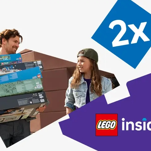 LEGO UK：Insiders 会员限时2倍积分 选购哈利波特系列多款新品