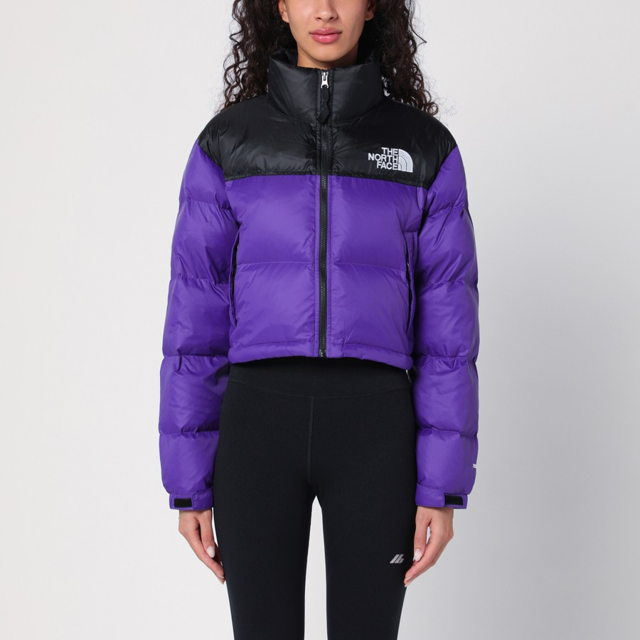 妹妹说紫色很有韵味！The North Face 北面 Nuptse 短款羽绒服 XS-S码有货