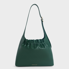 Charles & Keith Brigette Ruched 单肩包