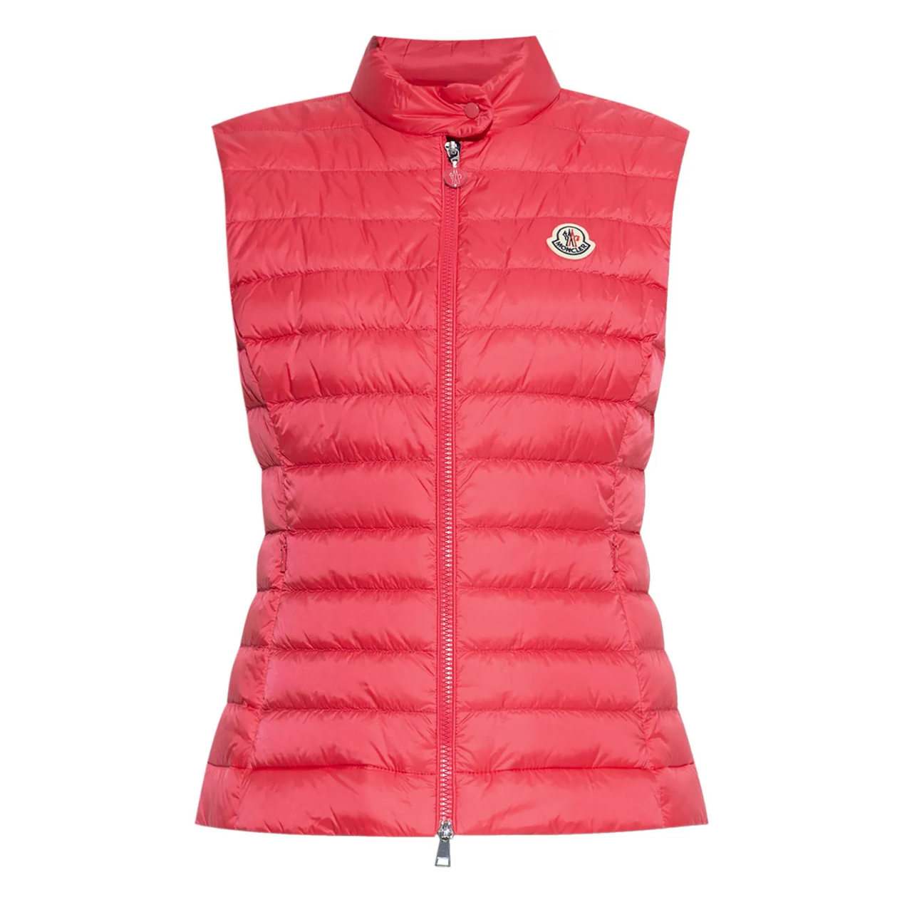 码全！Moncler Liane 红色羽绒马甲
