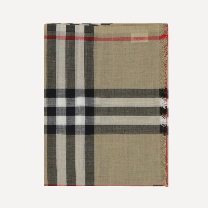 BURBERRY 巴宝莉经典格纹围巾