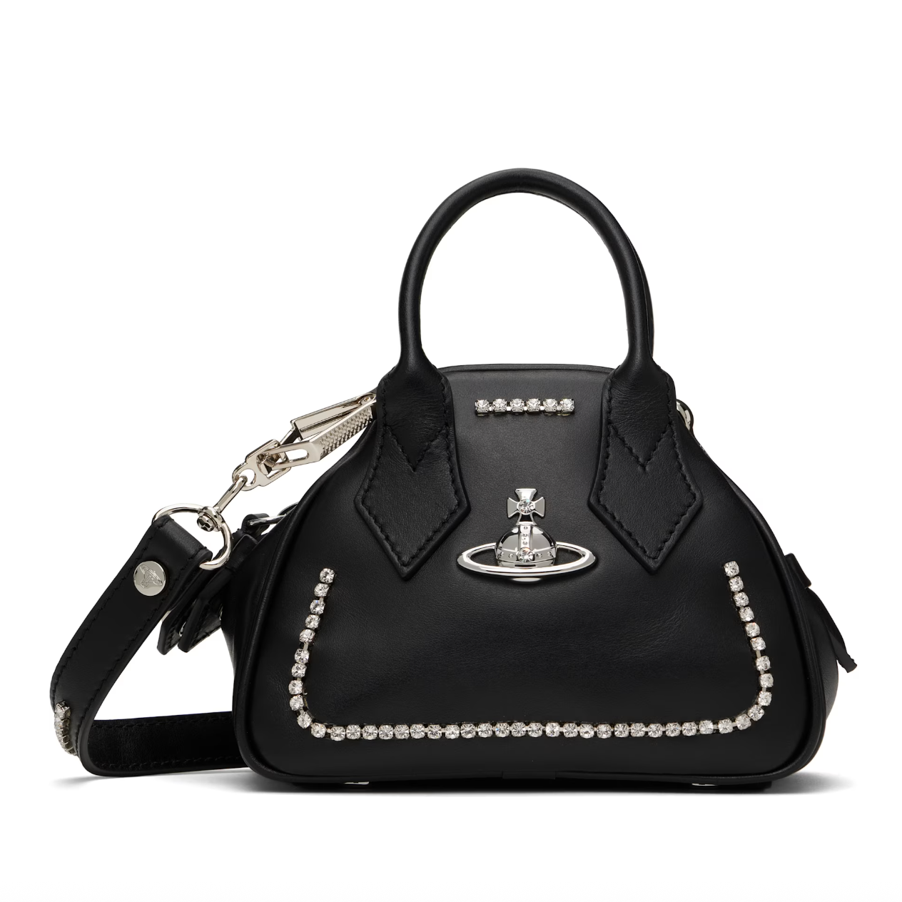 Vivienne Westwood 西太后黑色Mini Yasmine 单肩包