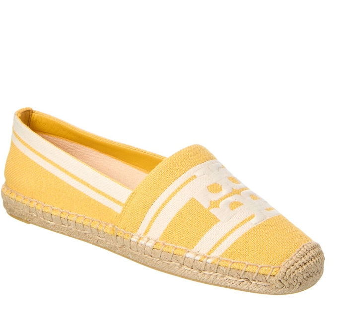 Tory Burch 双 T 提花帆布鞋