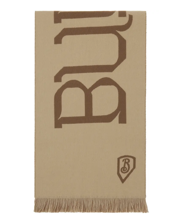 Burberry Logo 羊毛围巾