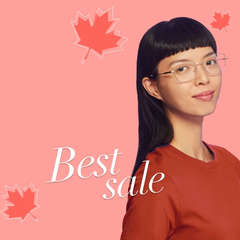 Clearly.ca：畅销眼镜低至3折 热卖 镜片6折