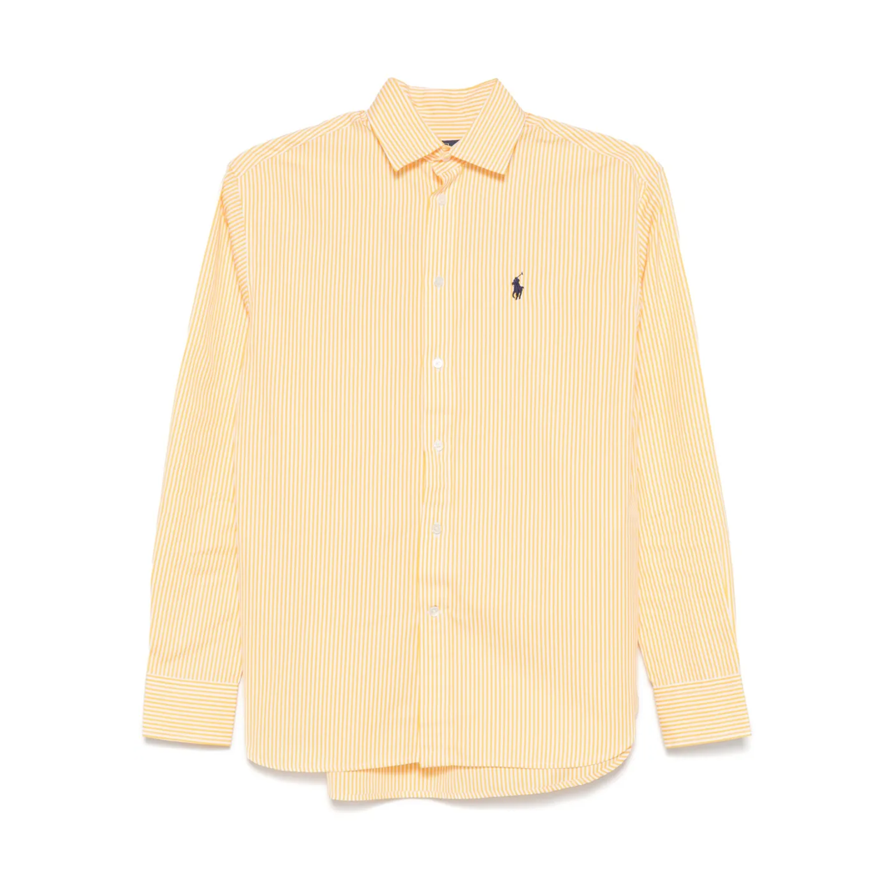 码全！Polo Ralph Lauren 拉夫劳伦黄色条纹衬衫