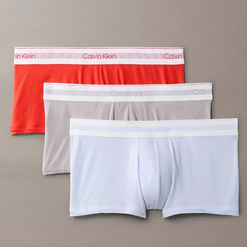 Calvin Klein 经典徽标平角内裤 3条装