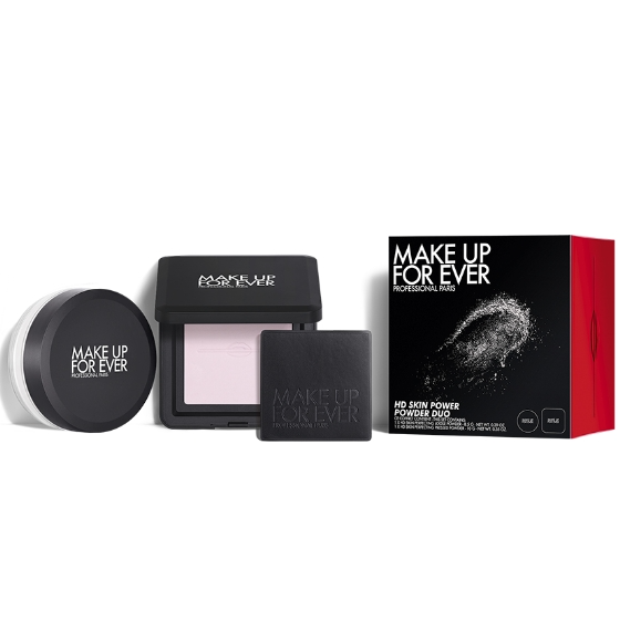 MAKE UP FOR EVER 高清无痕无瑕蜜粉与蜜粉饼两件套装