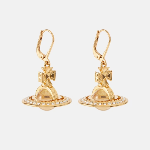 VIVIENNE WESTWOOD 西太后金色土星吊坠耳环