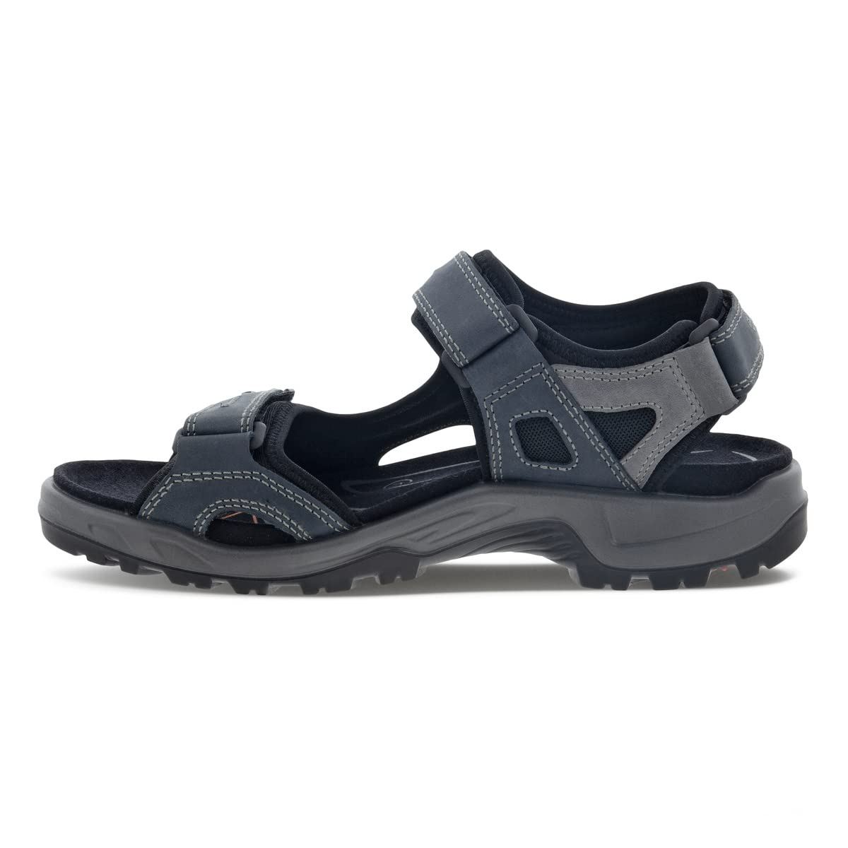 ECCO 爱步 男性 尤卡坦 运动凉鞋 Marine Oil Nubuck 尺码8-8.5