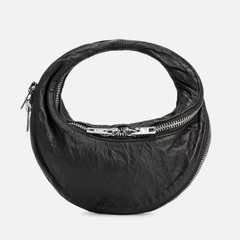 虞书欣同款！AlexanderWang twyst Mini褶皱单肩手提包