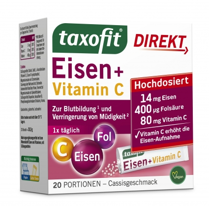 klosterfrau 德国修女 taxofit三重元气补铁粉20袋