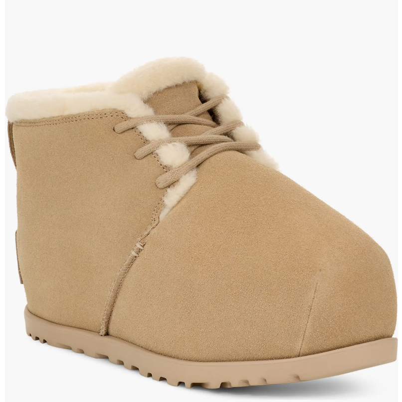 UGG 厚底系带踝靴