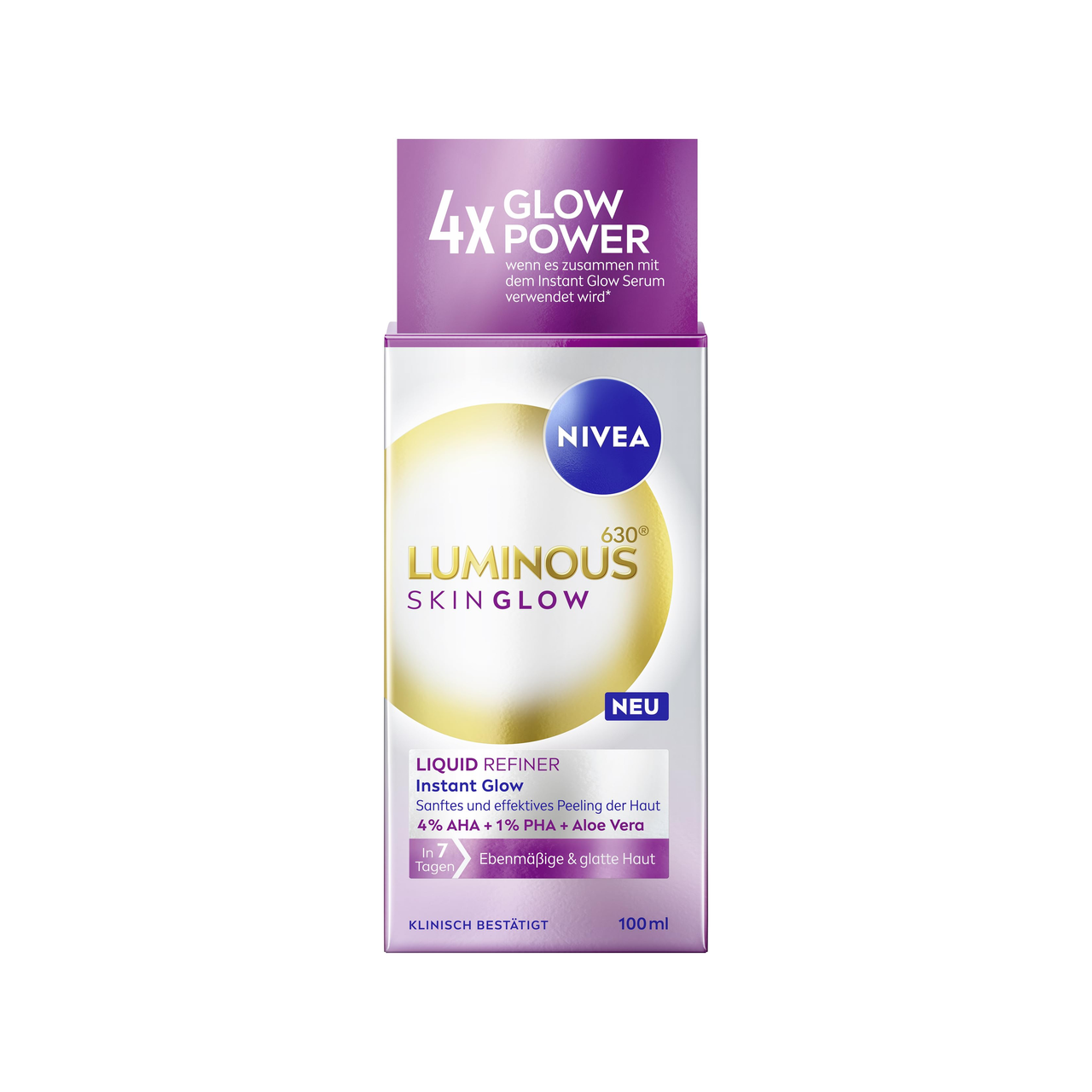【含税直邮】NIVEA 妮维雅LUMINOUS630皮肤发光液体100ml