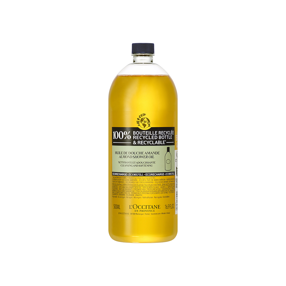 L'OCCITANE 甜扁桃味沐浴油 500ml