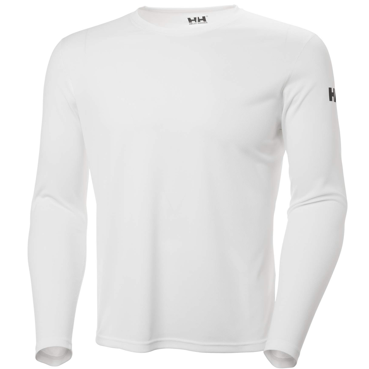 【含税直邮】Helly Hansen 男士吸汗速干圆领长袖运动T恤 白色 Large