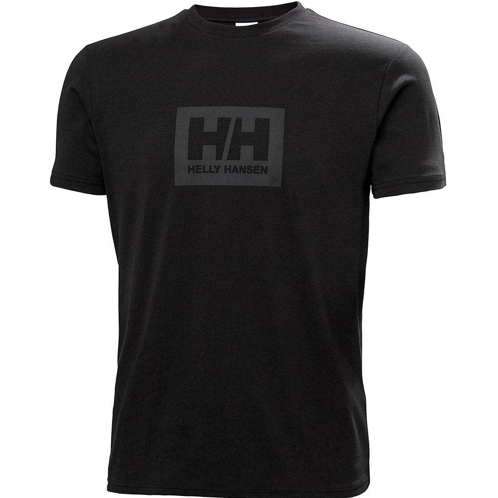 【含税直邮】Helly Hansen 男士Hh BoxT恤,黑色,L