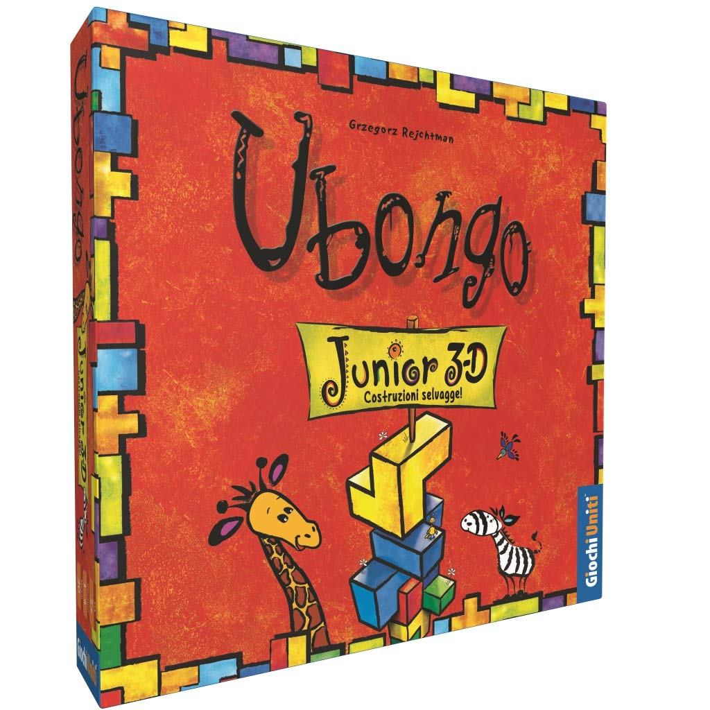 【含税直邮】Giochi Uniti-UBONGO: 3D Junior ElN Grade 德国游戏经典版