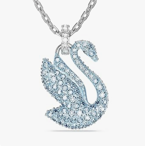 Swarovski 水晶天鹅项链