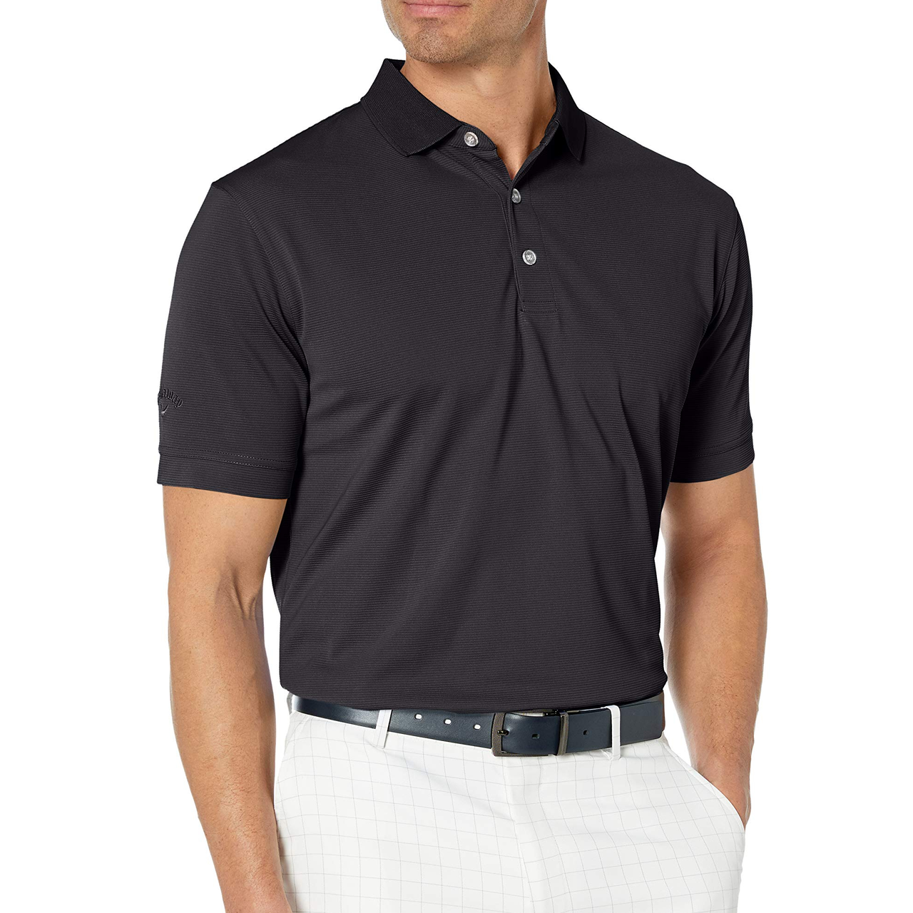 Callaway 男式 高尔夫衬衫 短袖Ottoman高尔夫POLO衫
