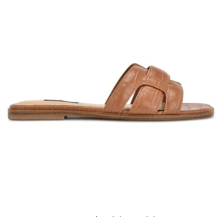 Nine West 玖熙 Germani 平滑凉鞋