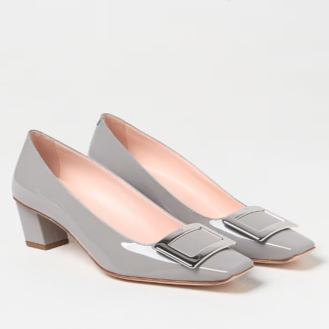 ROGER VIVIER Bella 灰色高跟鞋