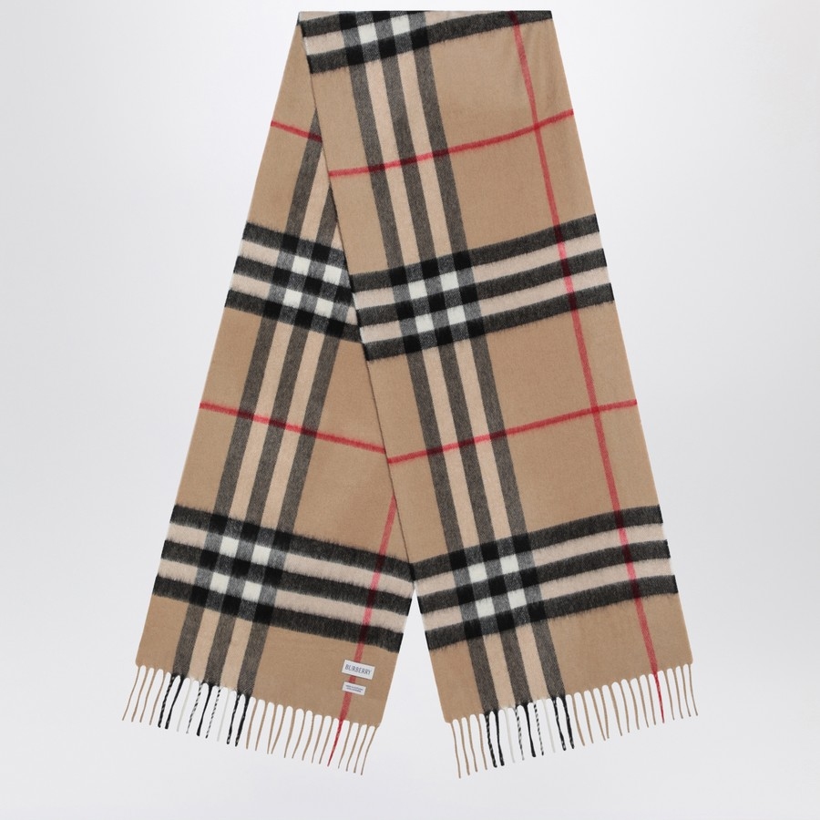 Burberry 巴宝莉羊绒格子围巾