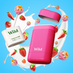 Wild 止汗膏 粉壳+草莓奶昔棒棒糖味