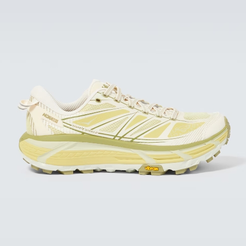 HOKA ONE ONE Mafate Speed 2 黄白配色运动鞋