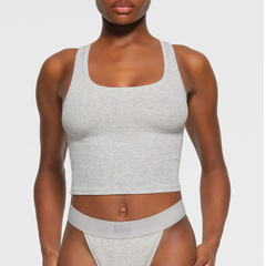 Skims Stretch Cotton Rib 背心