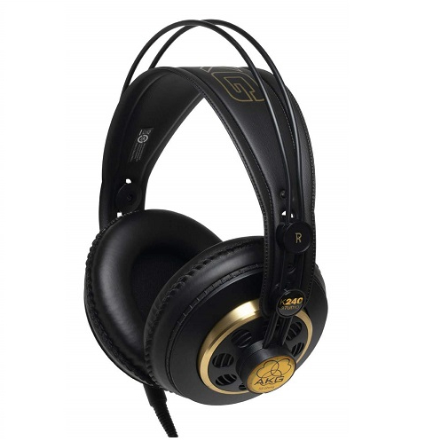 【含税直邮】AKG 爱科技 K240STUDI0 头戴式可调节专业录音棚耳机 金色