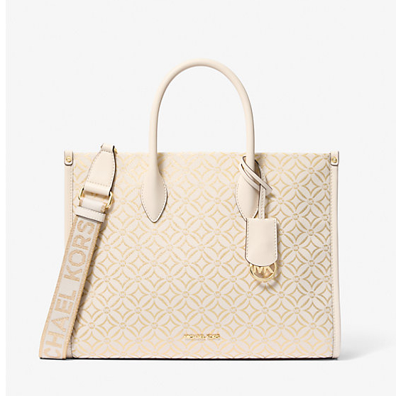 Michael Kors Mirella 中号老花托特包