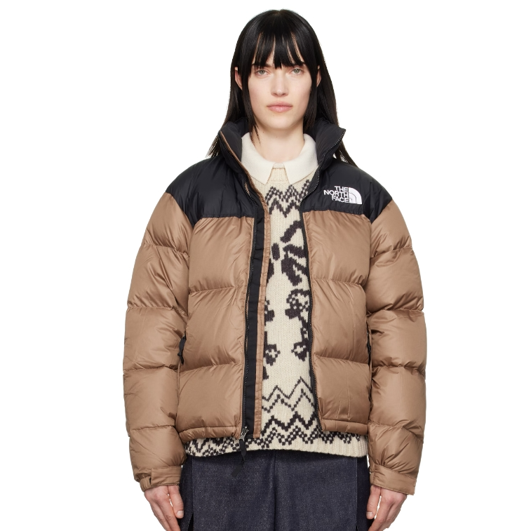 The North Face 黄褐色 1996 Retro Nuptse 羽绒夹克