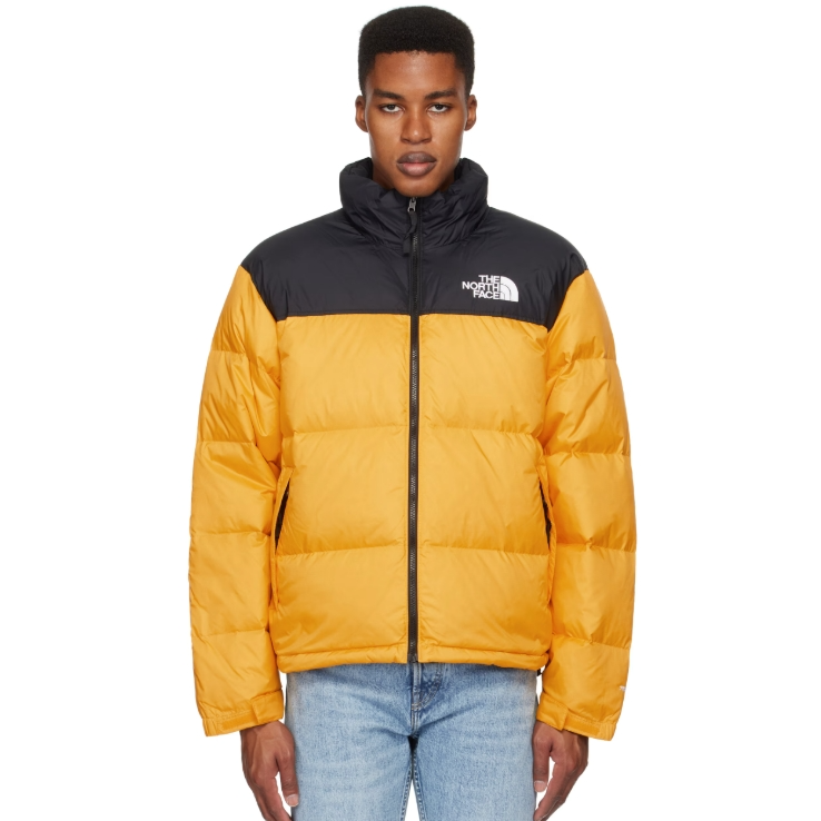 The North Face 黄色 1996 Retro Nuptse 羽绒夹克