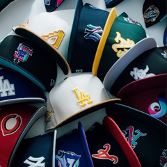 New Era Cap：季中大促 LA棒球帽£14、NY针织帽£17