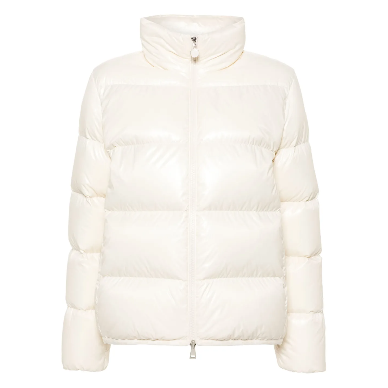 00码好价！Moncler Abbadia 白色羽绒服